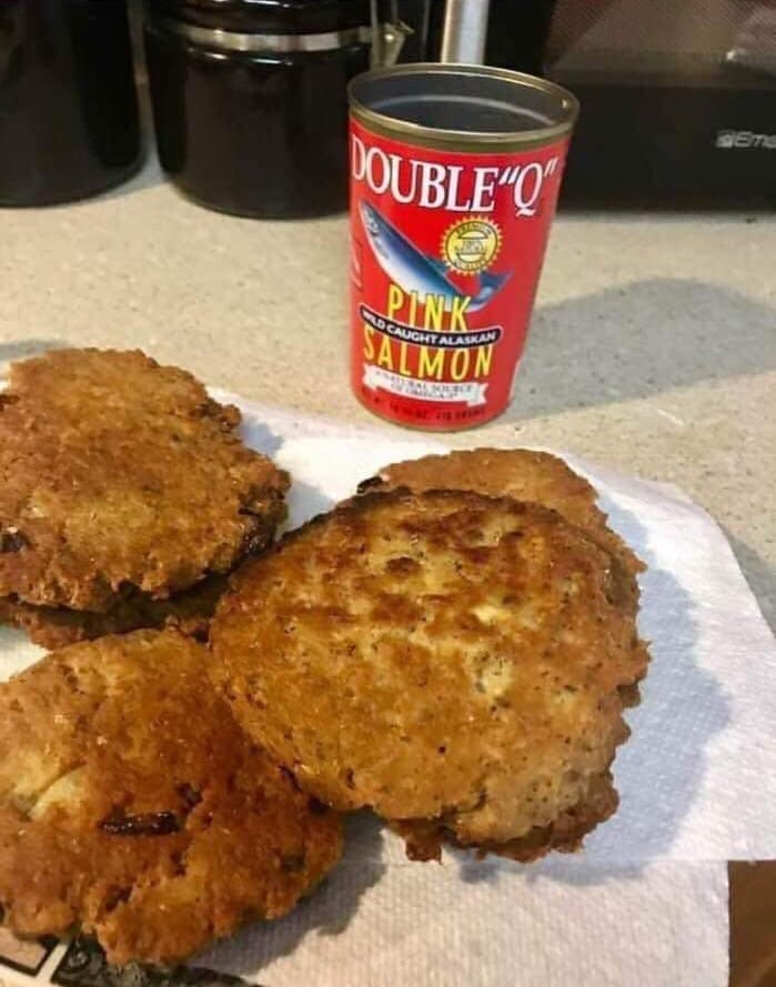 The Best Salmon Patties  Try it, you will not regret it!