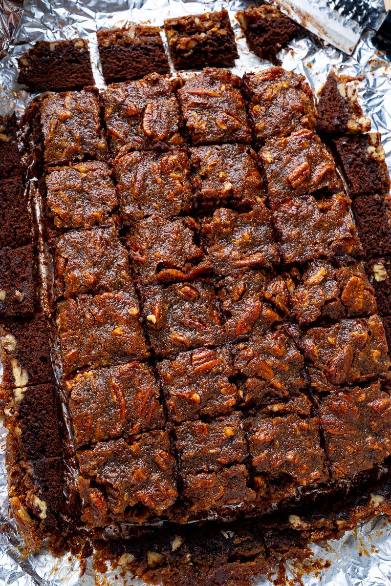 PECAN PIE BROWNIES