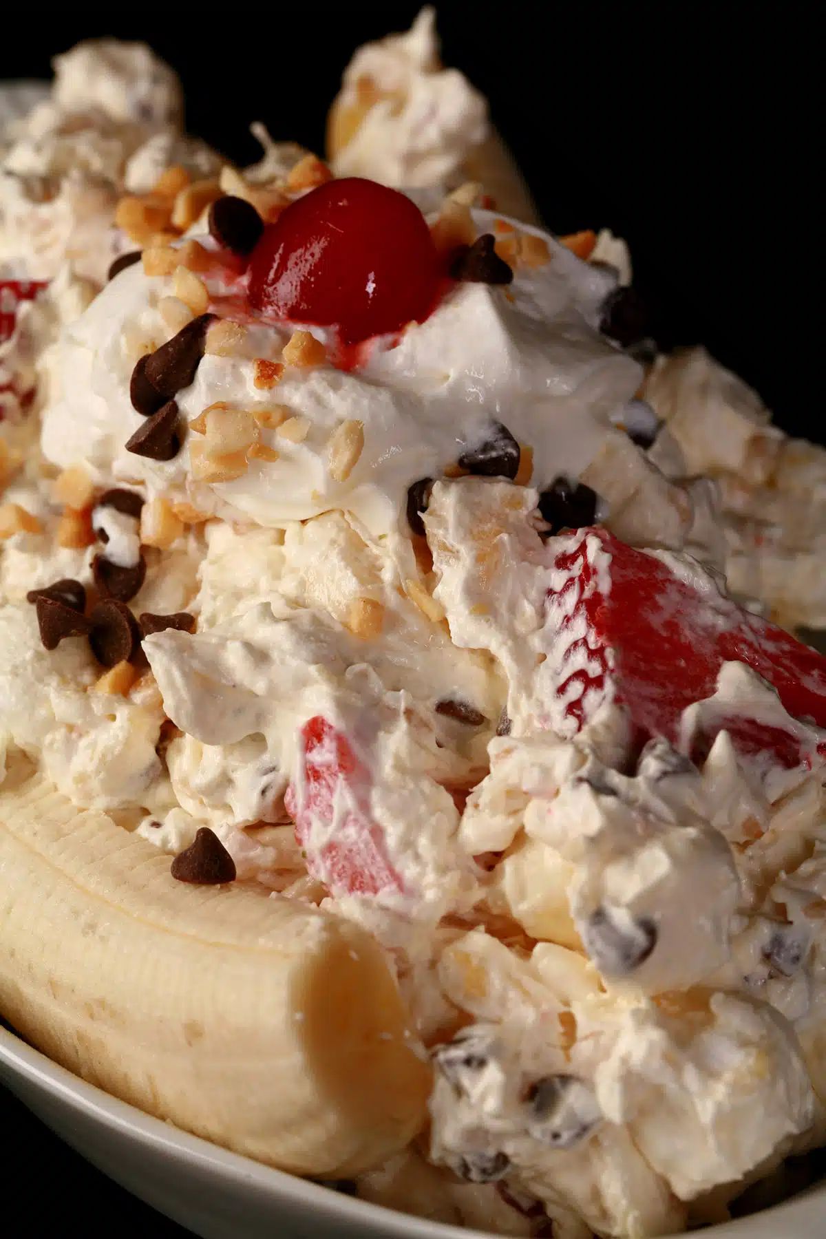 Banana Split Fluff Salad