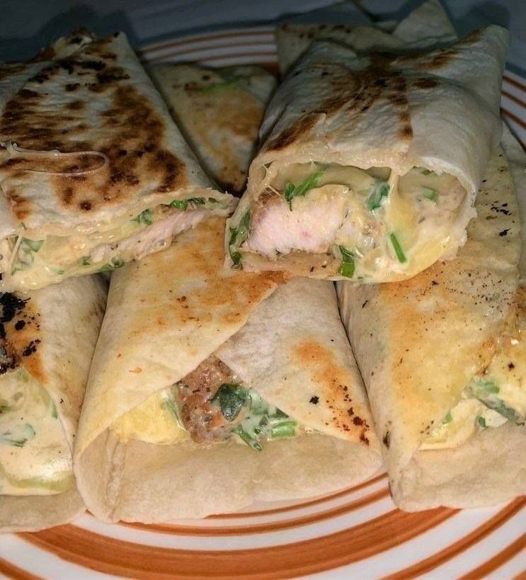 Chicken Ranch Wraps