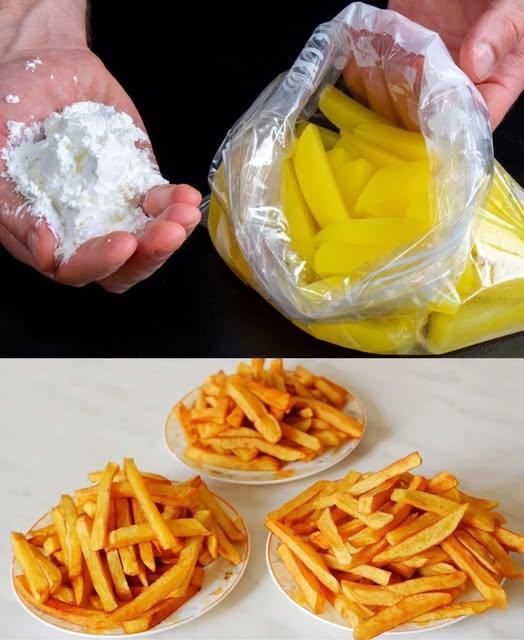 The trick to making delicious crispy fries without a drop of oil