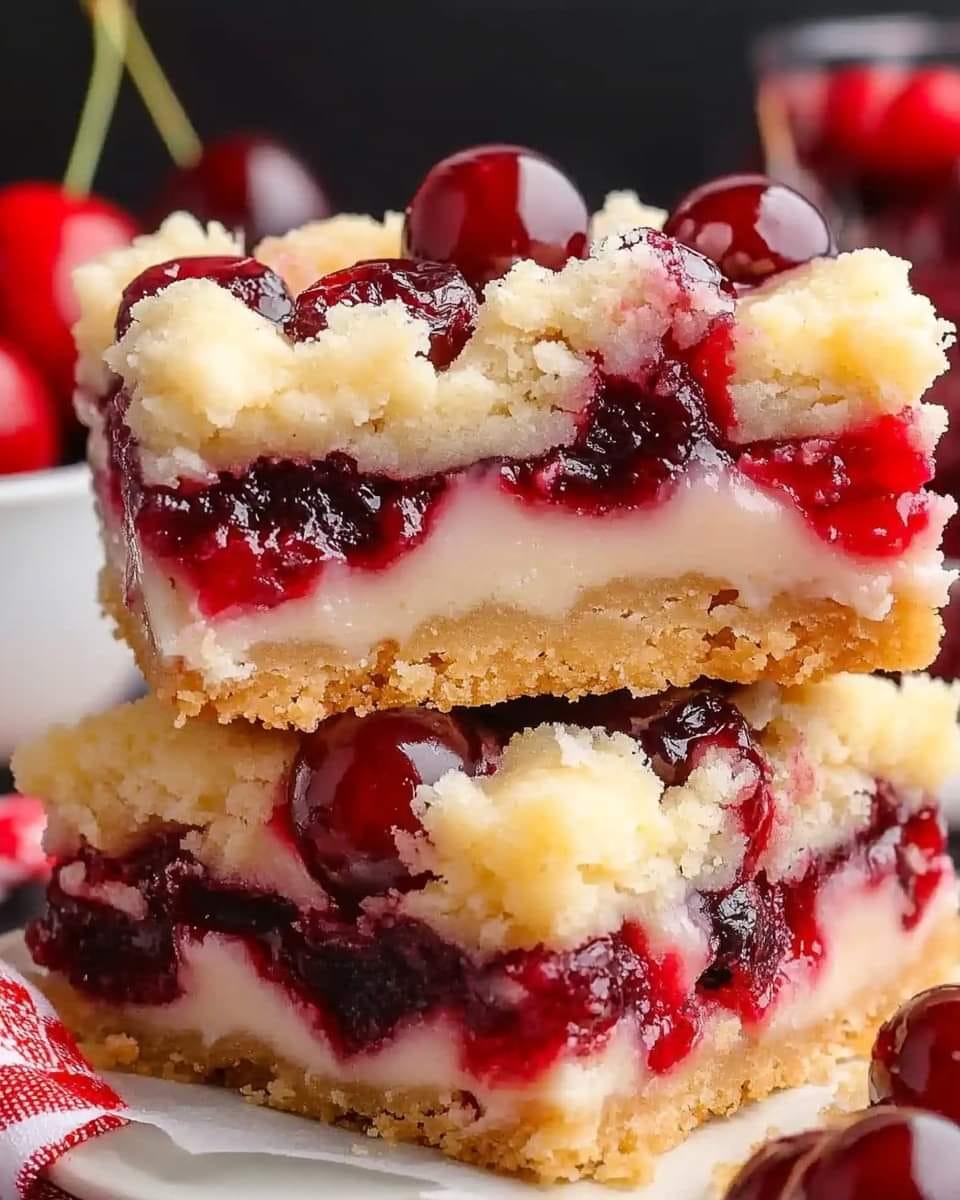 Christmas Cherry Bars