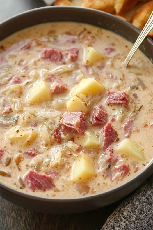 Creamy Reuben Soup