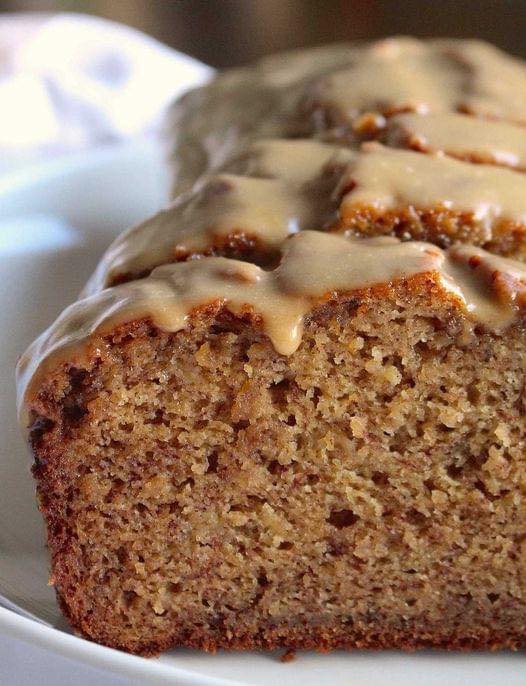 Salted Caramel Banana Bread