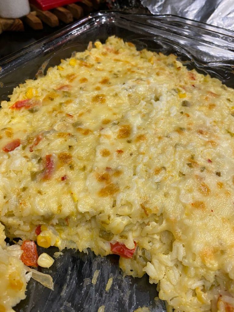 CREAMY CHICKEN RICE CASSEROLE