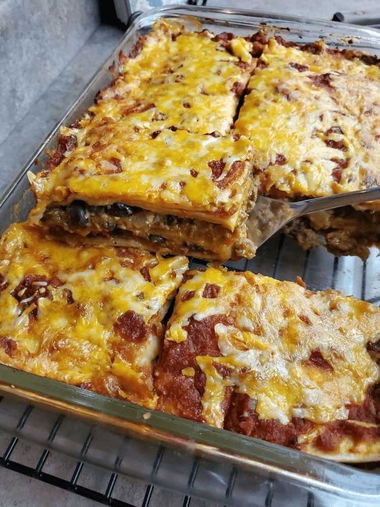 Mexican Taco Lasagna