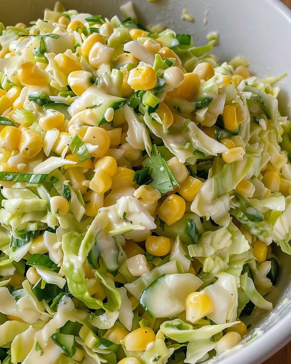 Spicy Corn Slaw