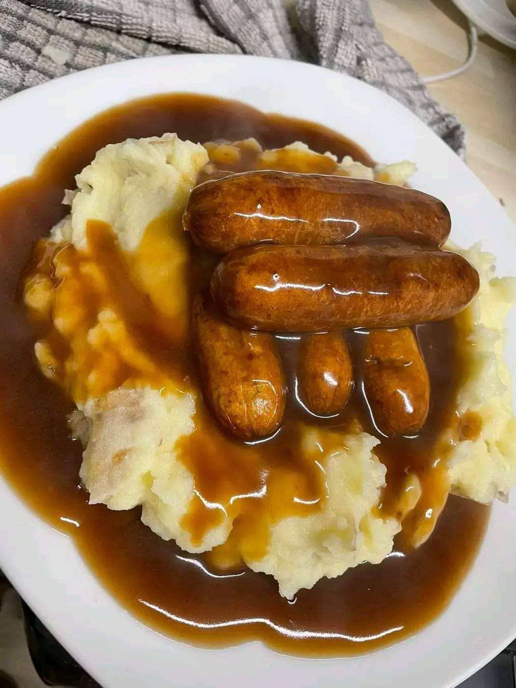 Sausage, Mash & Gravy