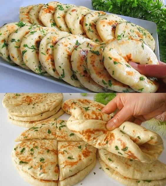 Garlic Flatbreads