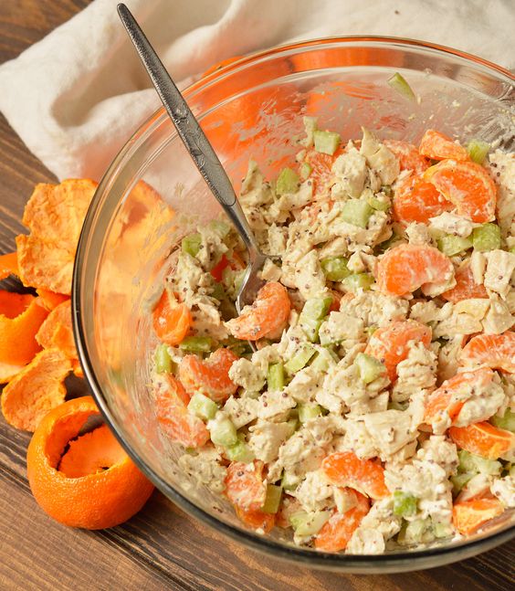 Mandarin Orange Chicken Salad