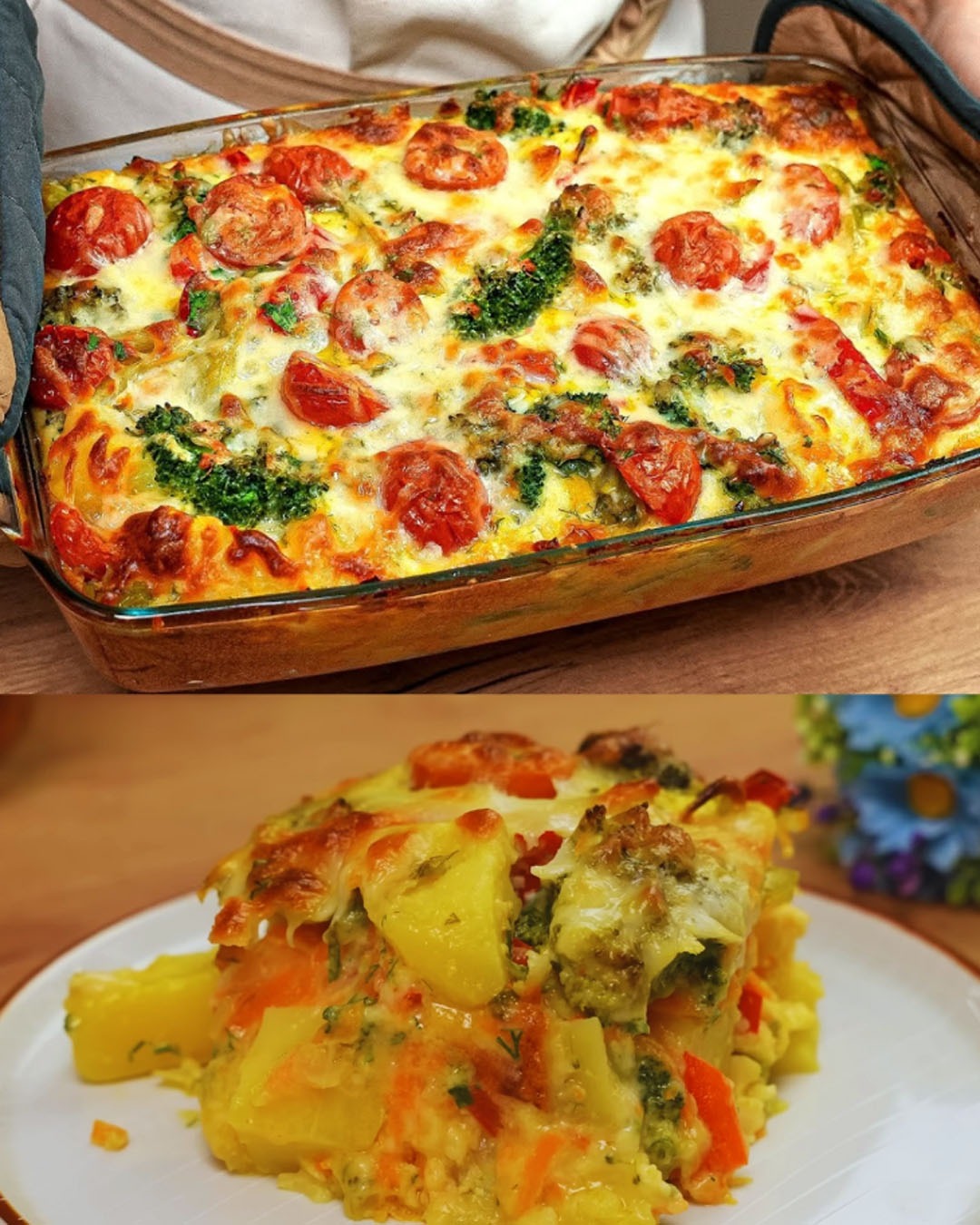 Baked Potato Chicken and Broccoli Casserole