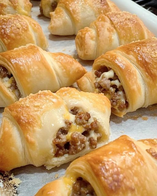 SAUSAGE CREAM CHEESE CRESCENTS