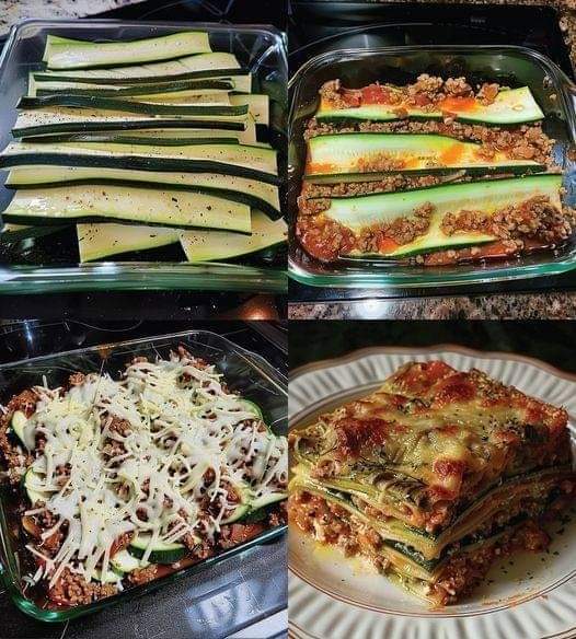 Zucchini No Noodle Lasagna