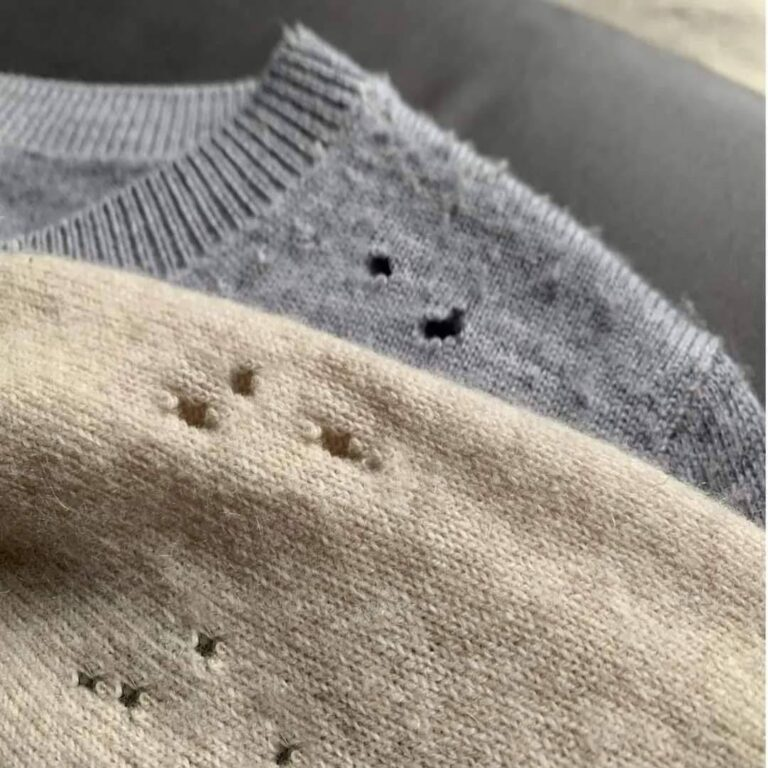 If You Find Those Holes in Your Clothes, You Better Know What They Mean