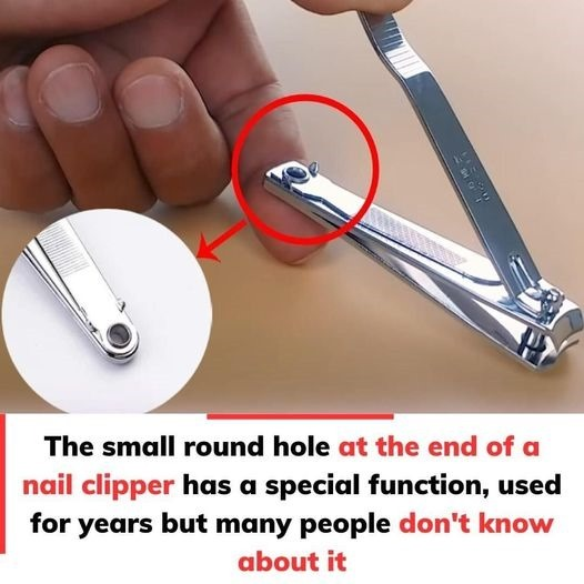 The Secret Power of the Small Round Hole on Nail Clippers