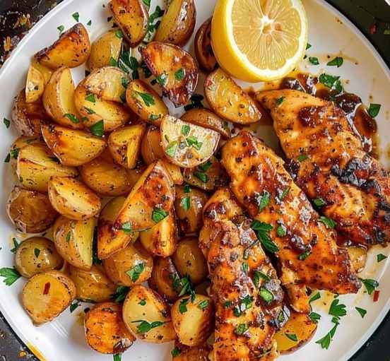 Chicken And Potato Skillet