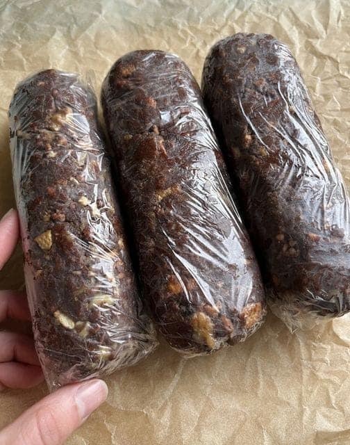 Chocolate “Salami” Delight: A Fun and Tasty Treat