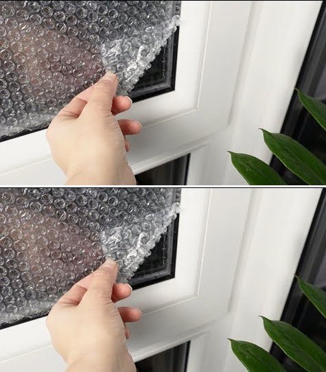 Bubble Wrap Trick to Reduce Cold Infiltration: Keep Your Home Warm