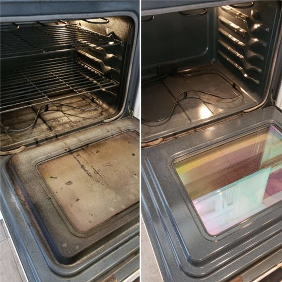 Dirty oven glass, the natural remedy to keep it as shiny and clean as before