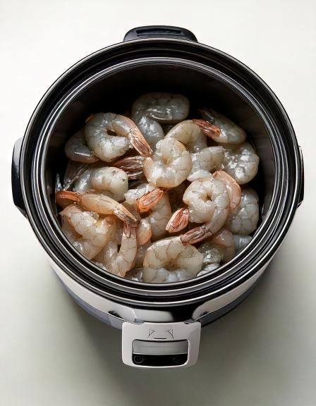 Put Raw Shrimp in a Slow Cooker with These 4 Ingredients, and You’ll Dream About This Meal