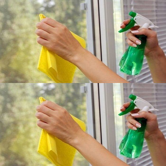 Cleaning window frames with white vinegar: tips and tricks