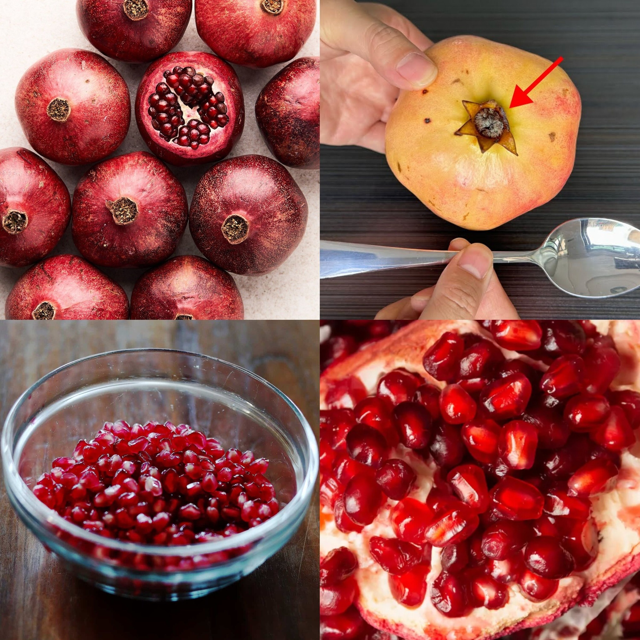 New Pomegranate Peeling Method: Clean and Easy – Get a Whole Bowl in 2 Minutes!