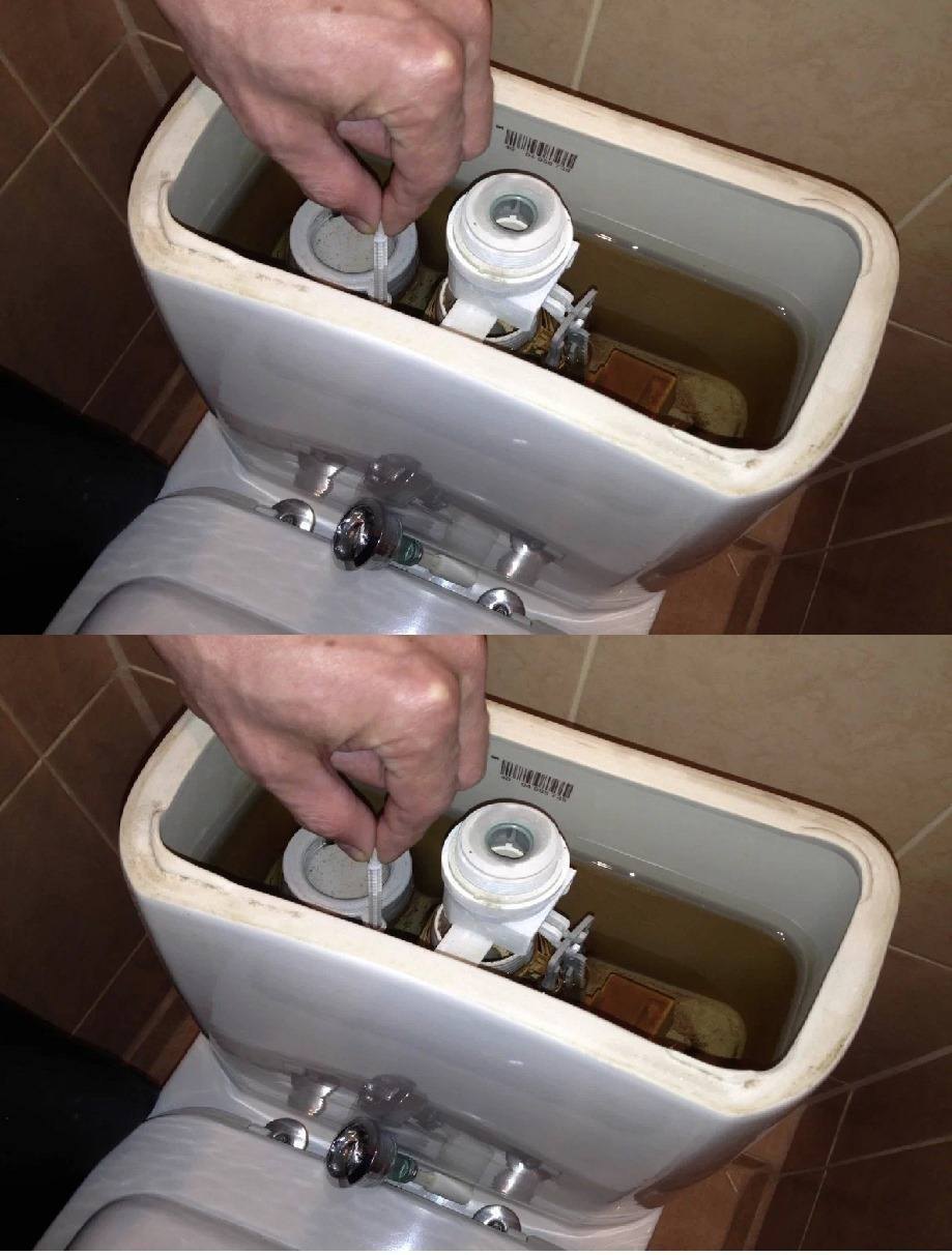 The problem of water constantly flowing in the toilet has been solved once and for all: a simple method from an experienced plumber